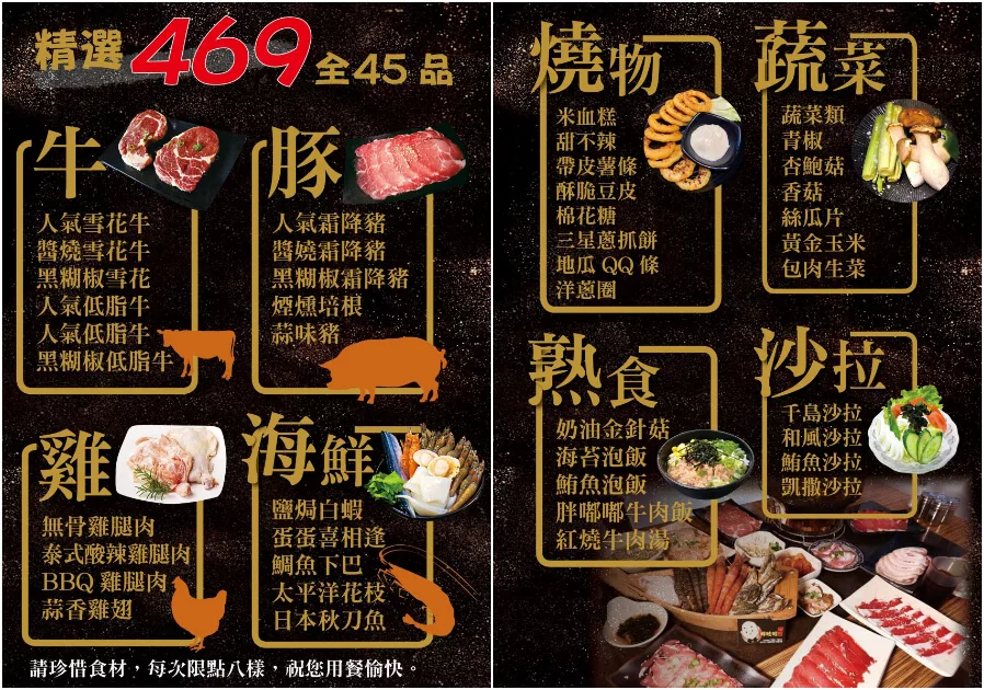 【胖肚肚燒肉】基隆店吃飯配高樓海景，每人只要469元起! @混血珊莎的奇幻旅程