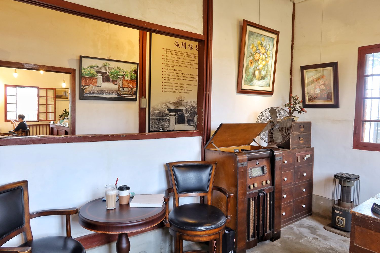 【台南老宅咖啡】河岸咖啡Riverbank café|安平河畔新開幕咖啡廳，坐在百年日式老宅內喝下午茶! @混血珊莎的奇幻旅程