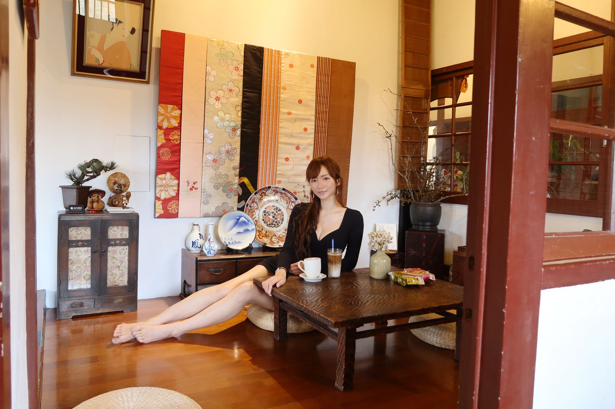 【台南老宅咖啡】河岸咖啡Riverbank café|安平河畔新開幕咖啡廳，坐在百年日式老宅內喝下午茶! @混血珊莎的奇幻旅程
