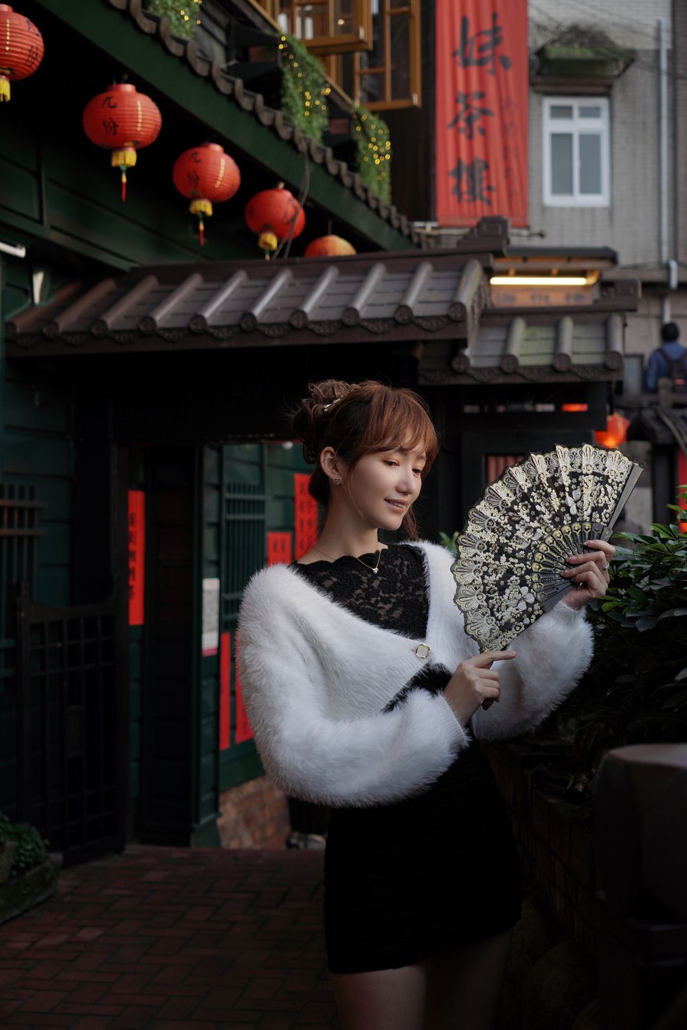 【阿妹茶樓】必拍九份景點宮崎駿神隱少女，泡茶看絕美夕陽夜景，餐點菜單分享! @混血珊莎的奇幻旅程