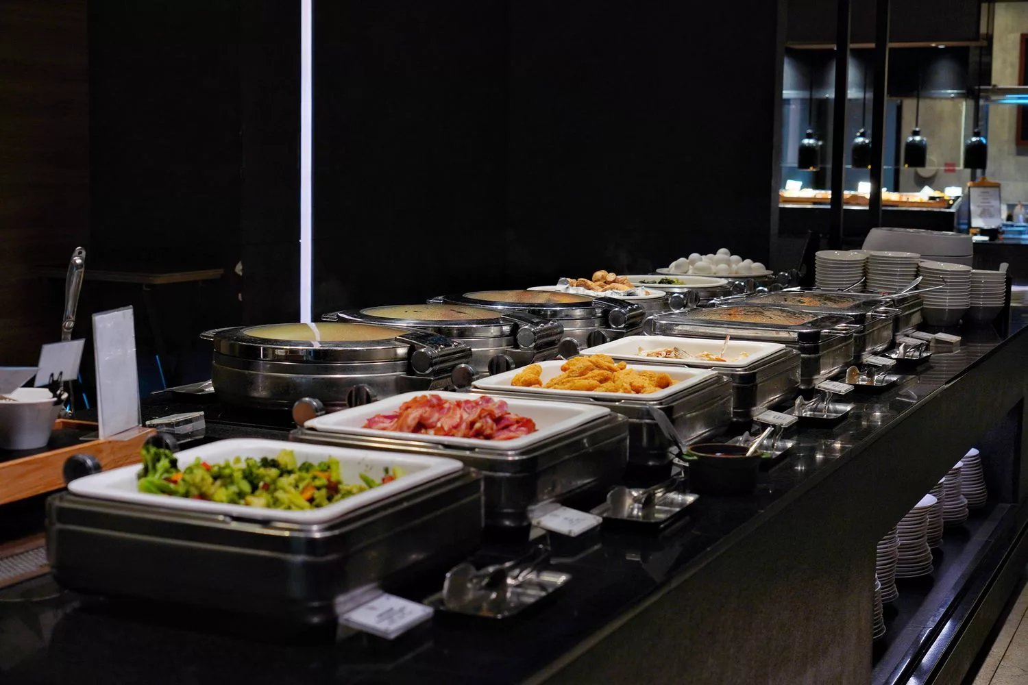 【寒沐酒店早餐】多達百道餐點，質感餐廳舒適又漂亮! @混血珊莎的奇幻旅程