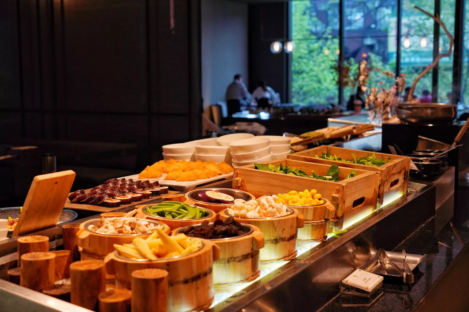 【寒沐酒店早餐】多達百道餐點，質感餐廳舒適又漂亮! @混血珊莎的奇幻旅程