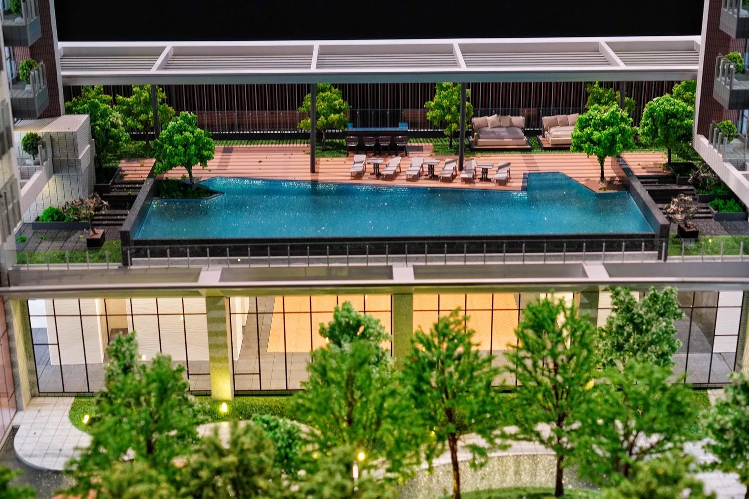 【桃園建案】好風采 賞屋心得，李文勝大師設計，青溪特區500坪星野花園泳池會所，享受在家度假的精品生活! @混血珊莎的奇幻旅程