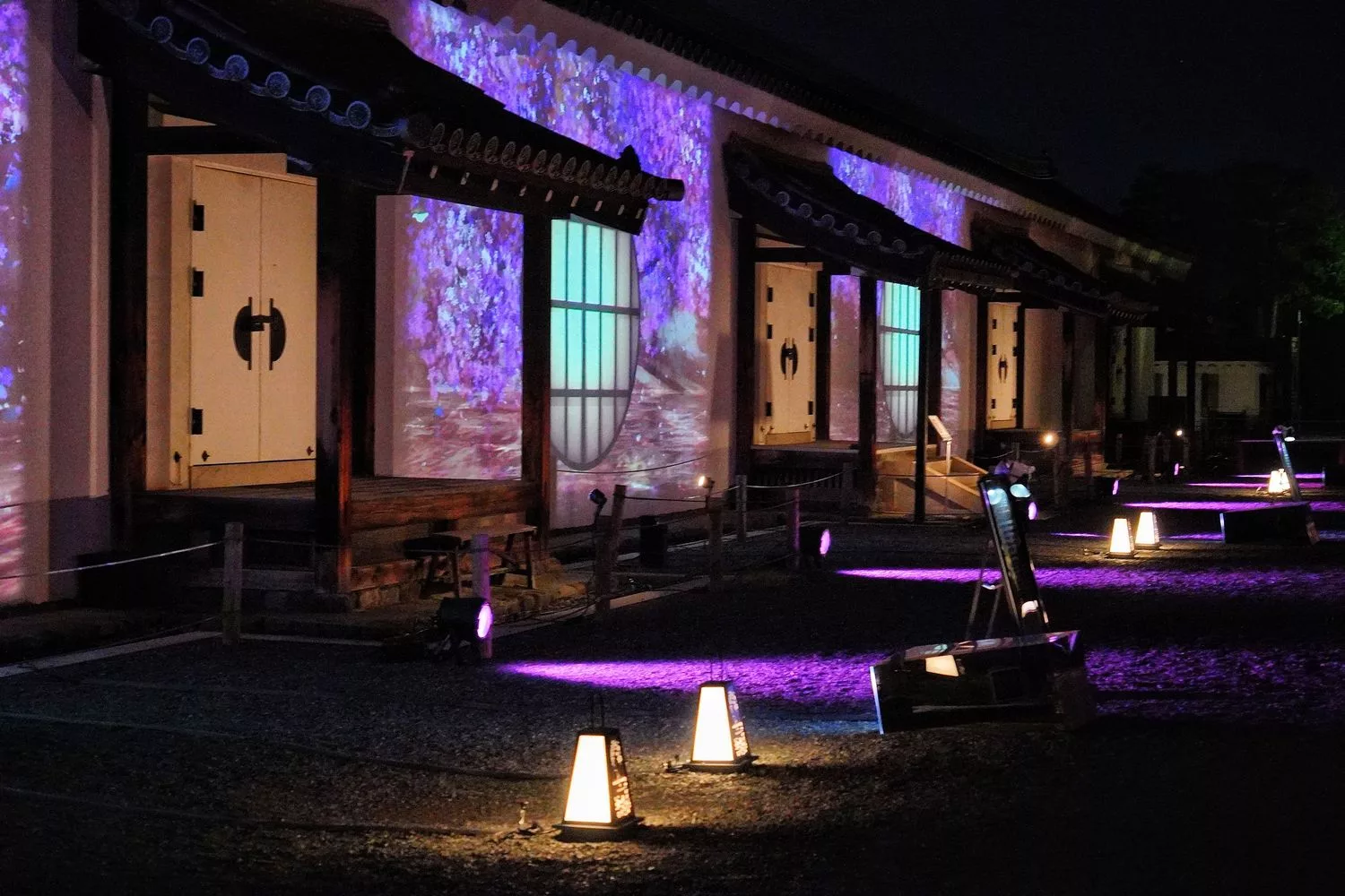 【世界遺産二條城】NAKED meets二条城 櫻花祭 2025光雕秀! @混血珊莎的奇幻旅程