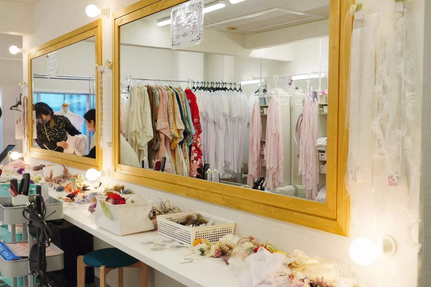 【京都和服體驗】Okimono屋 清水寺店，超夢幻髮型搭配優雅和服 中文店員 款式多高CP值! @混血珊莎的奇幻旅程