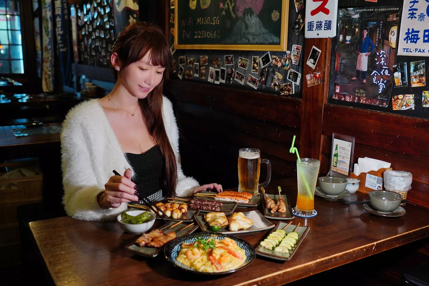 【板橋燒烤】老味噌板橋江翠店，美味串燒配生啤，宵夜小酌首選! @混血珊莎的奇幻旅程