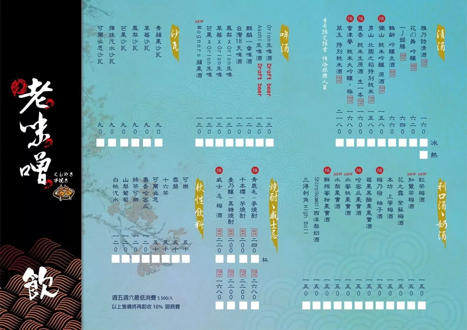 【板橋燒烤】老味噌板橋江翠店，美味串燒配生啤，宵夜小酌首選! @混血珊莎的奇幻旅程