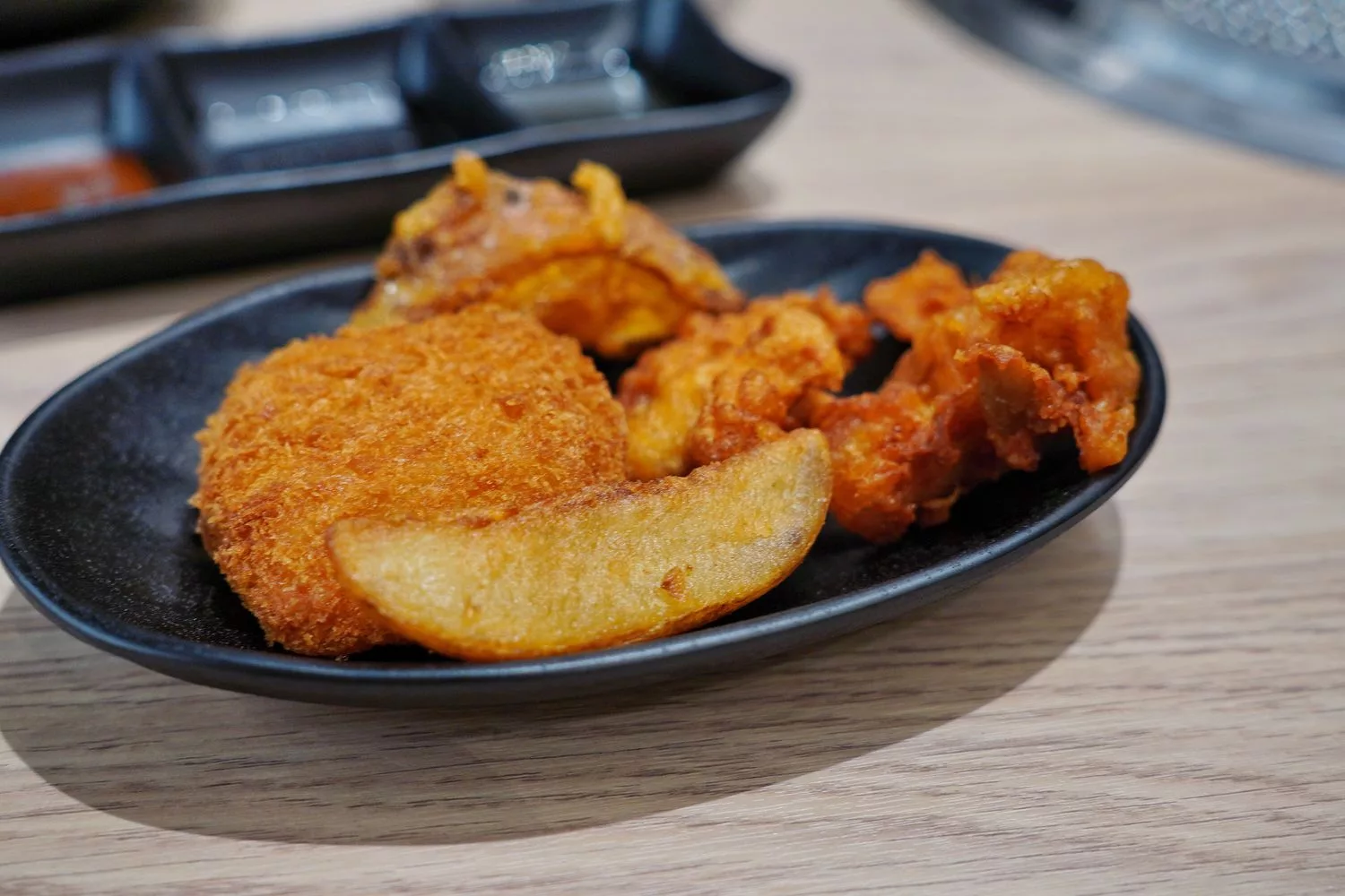 【台中燒烤吃到飽】牛角Buffet 台中lalaport店，套餐吃到飽通通有，自助吧百種餐點跟生啤酒無限爽吃! @混血珊莎的奇幻旅程