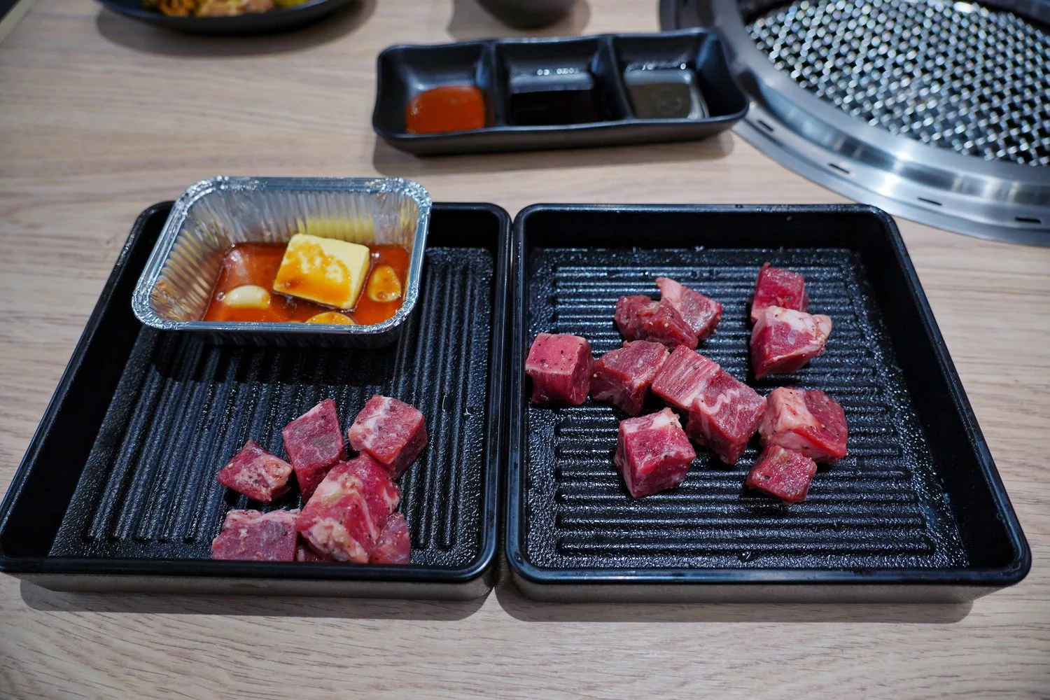 【台中燒烤吃到飽】牛角Buffet 台中lalaport店，套餐吃到飽通通有，自助吧百種餐點跟生啤酒無限爽吃! @混血珊莎的奇幻旅程