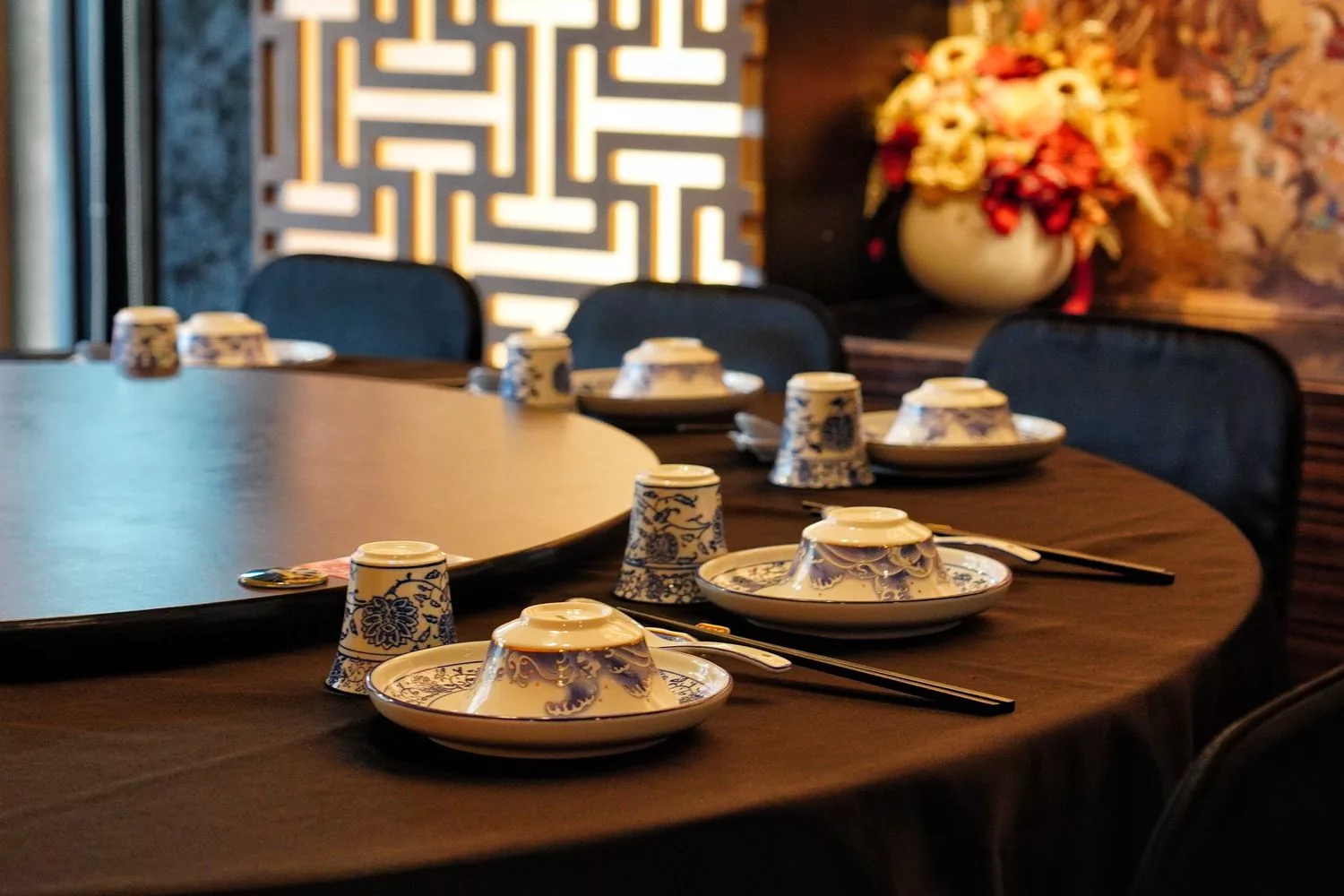 【台南永康美食】LA時尚川菜永康店，華麗中國風包廂裝潢，節日聚餐家庭聚會首選! @混血珊莎的奇幻旅程