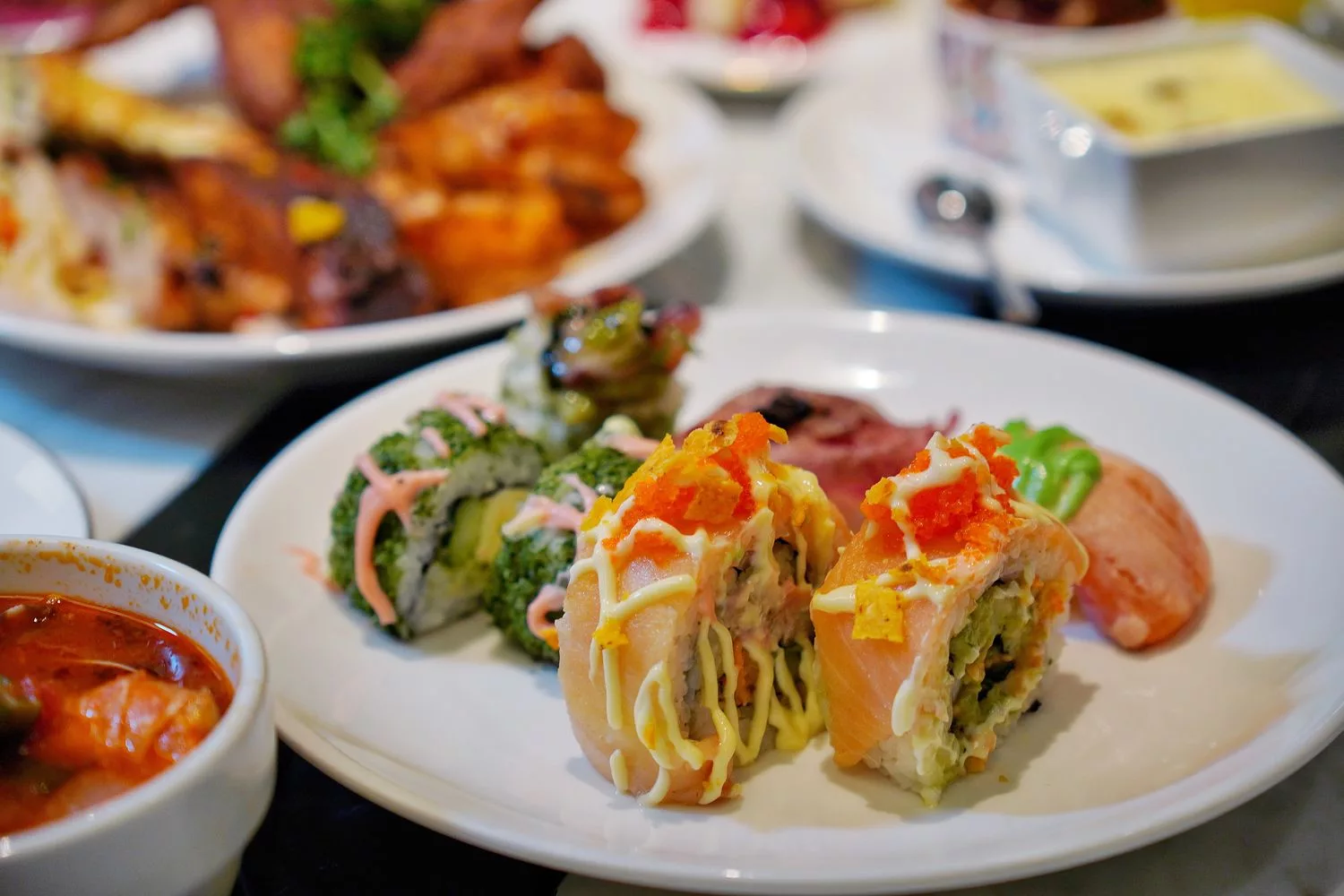 李方艾美酒店新食譜全日餐廳｜海鮮牛排近百道多國料理，大啖異國風味! @混血珊莎的奇幻旅程