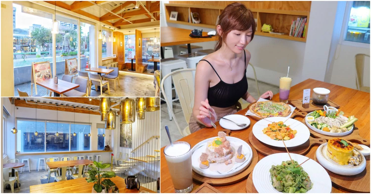 【海安路美食】成真咖啡台南正興店，必吃舒芙蕾厚鬆餅，台南店限定創意咖啡! @混血珊莎的奇幻旅程