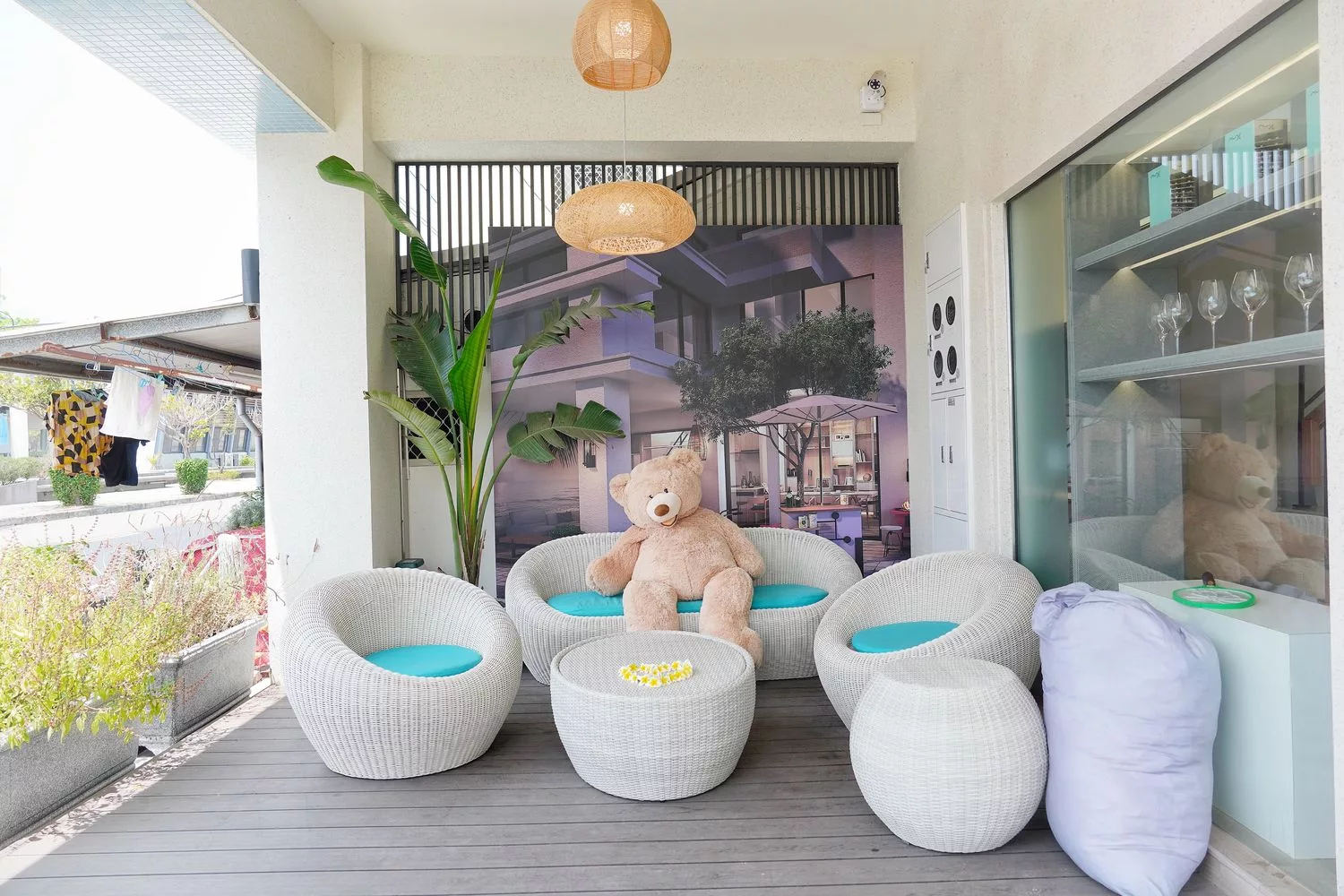 【台南住宿包棟】鯤喜灣行旅 衡定理民宿，質感海景別墅，頂樓泡澡賞夕陽! @混血珊莎的奇幻旅程