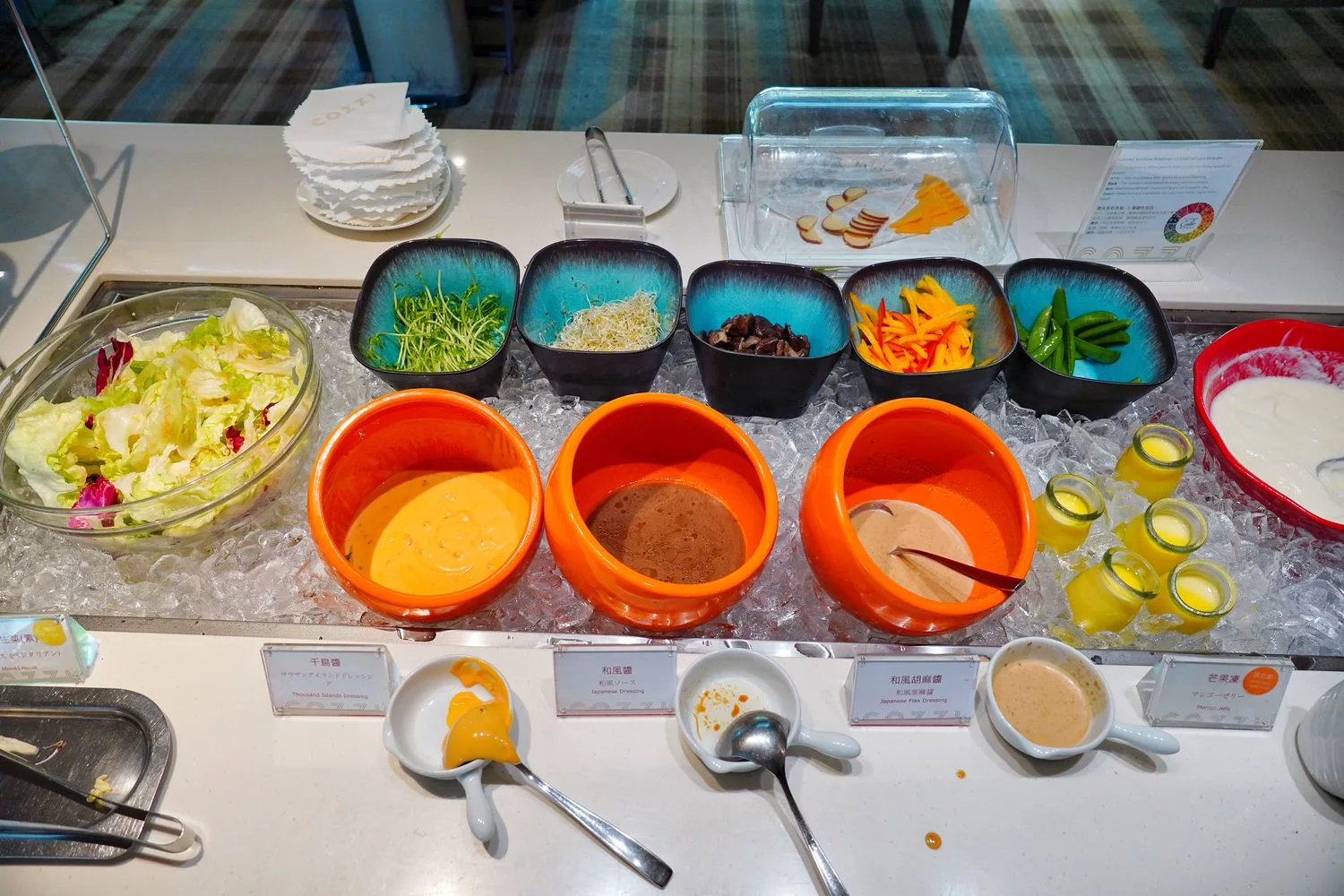 【和逸民生館早餐】THE Lounge自助早餐吃到飽，餐點豐富又精緻! @混血珊莎的奇幻旅程