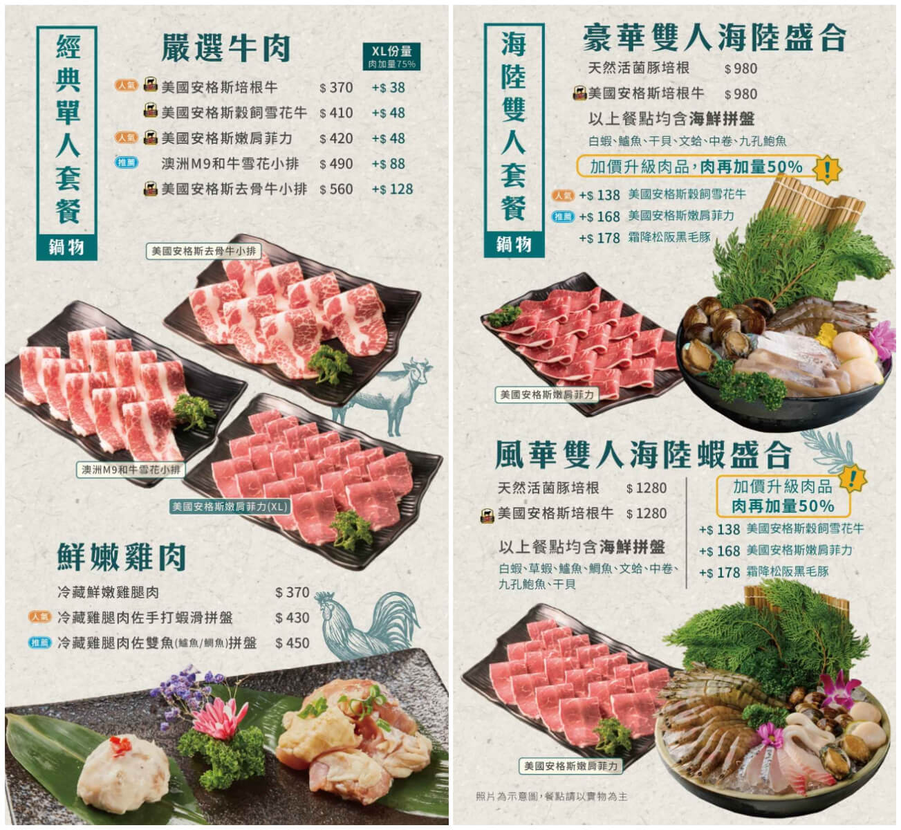【台中火鍋吃到飽】鍋好日 昭日堂燒肉旗下品牌│超浮誇1KG大肉量雙人套餐澎湃上桌│自助吧甜點/冰品/蔬菜/炸物/熟食通通吃到飽! │新時代餐廳推薦 @混血珊莎的奇幻旅程