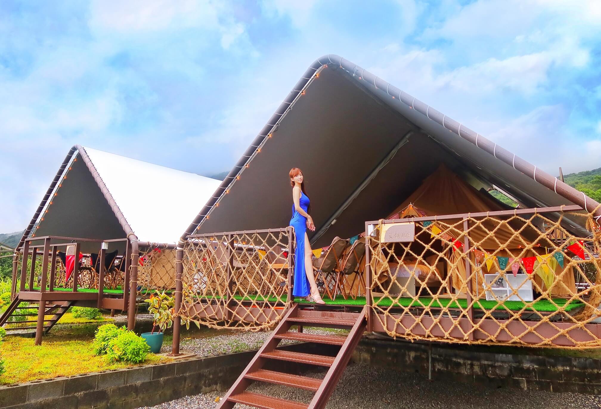 【趣兒chill藍鵲菲菲】陽明山豪華露營附設獨立衛浴一泊二食! @混血珊莎的奇幻旅程 【趣兒chill藍鵲菲菲】陽明山豪華露營附設獨立衛浴一泊二食! @混血珊莎的奇幻旅程