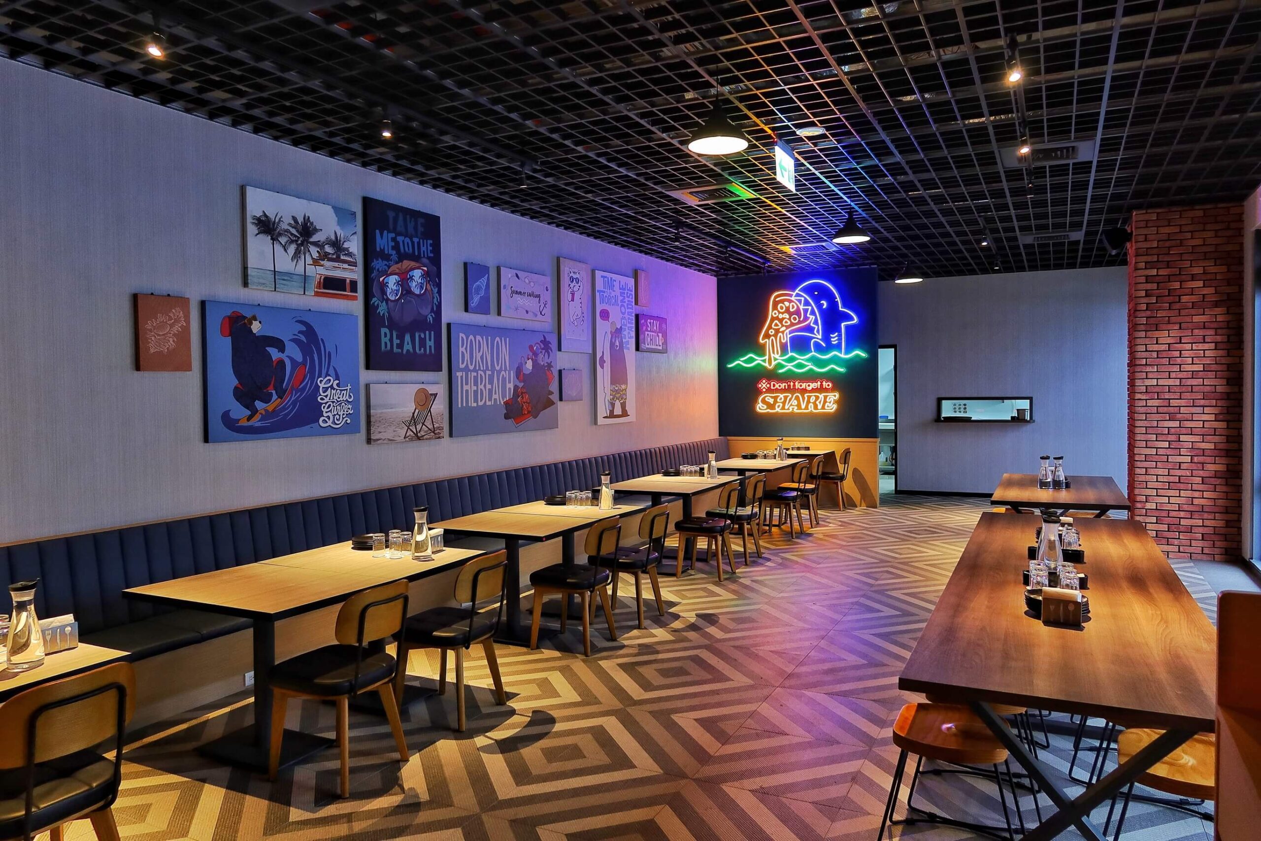 【宜蘭烏石港美食】OA PIZZA 坐擁海景的烏石港美式餐廳、星巴客咖啡這裡通通有! @混血珊莎的奇幻旅程