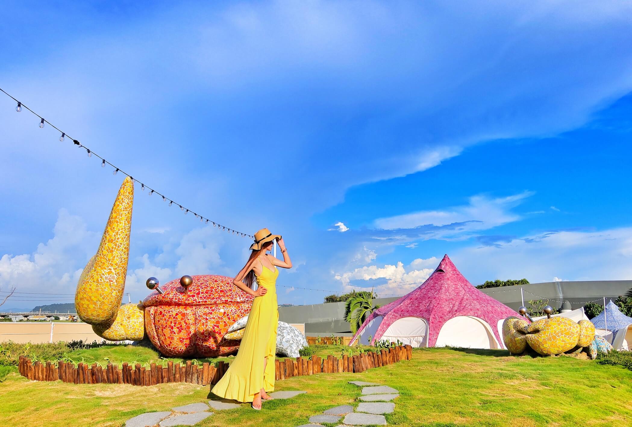 【台中懶人露營】蟬說 夕陽漫漫,新開幕高美濕地海濱露營,用餐飽覽絕美夕陽景觀,一泊二食免裝備,螃蟹帳蓬可愛到炸! @混血珊莎的奇幻旅程 【台中懶人露營】蟬說 夕陽漫漫,新開幕高美濕地海濱露營,用餐飽覽絕美夕陽景觀,一泊二食免裝備,螃蟹帳蓬可愛到炸! @混血珊莎的奇幻旅程