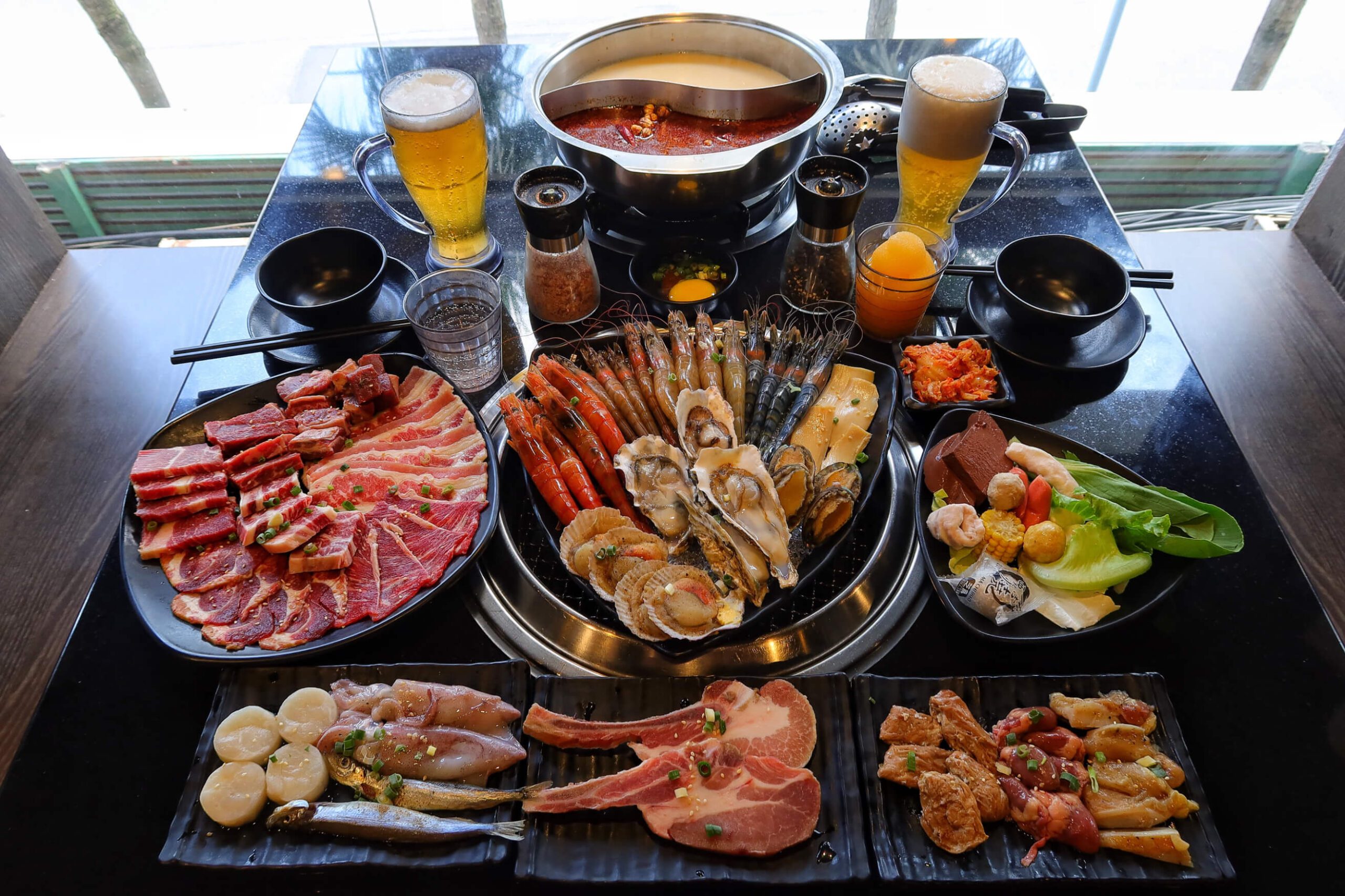 【公館燒肉】瓦崎燒烤 公館店｜平價燒烤吃到飽 生啤無限暢飲 冰品爽吃哈根達斯、Cold Stone大滿足! @混血珊莎的奇幻旅程