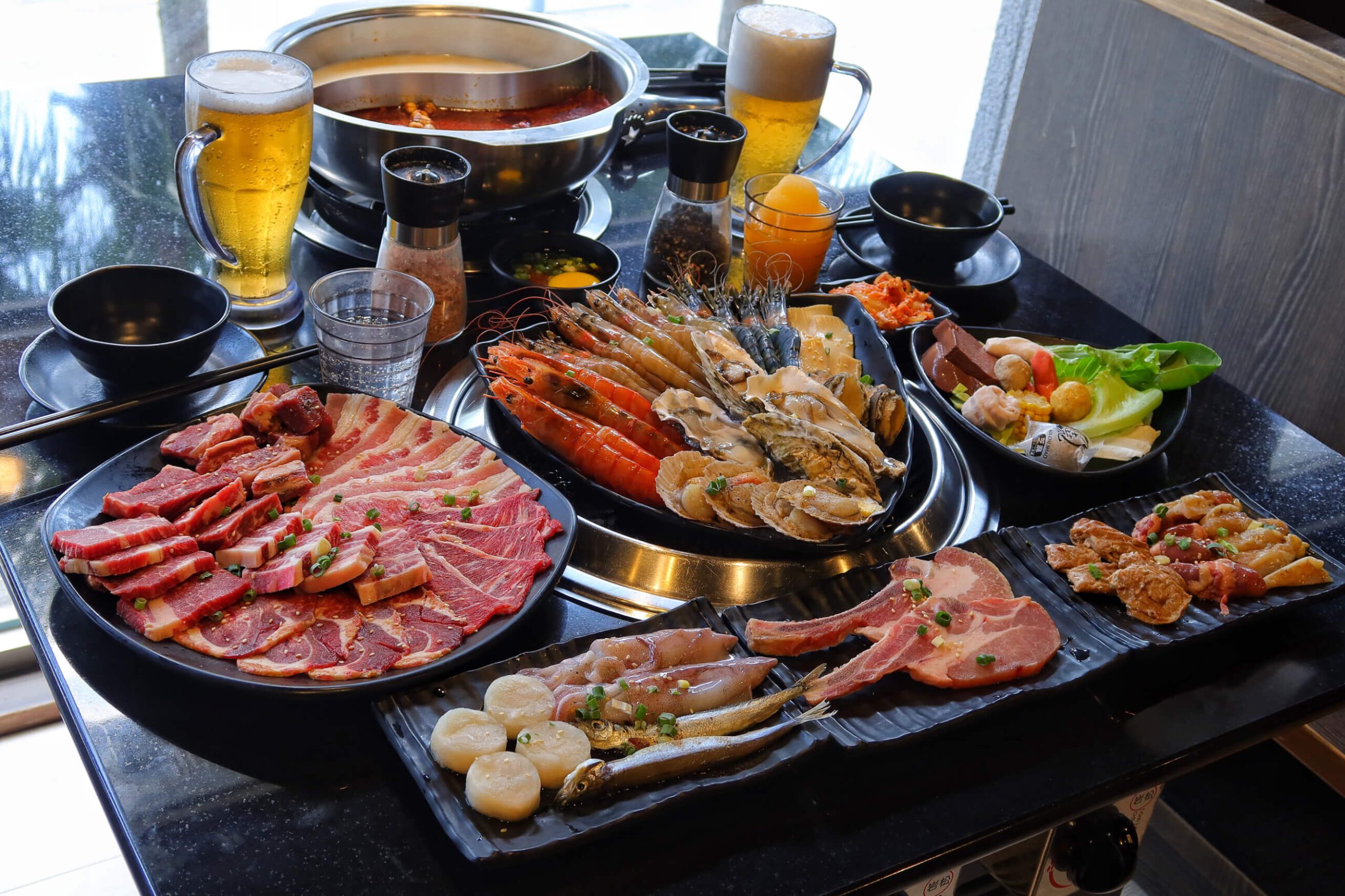 【公館燒肉】瓦崎燒烤 公館店｜平價燒烤吃到飽 生啤無限暢飲 冰品爽吃哈根達斯、Cold Stone大滿足! @混血珊莎的奇幻旅程