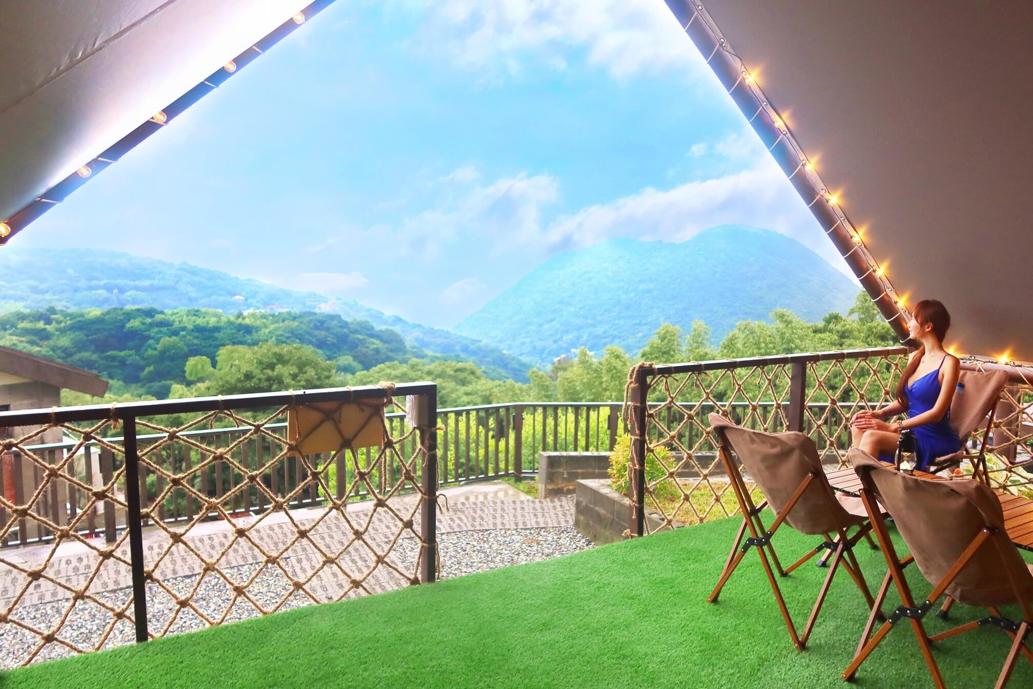 【趣兒chill藍鵲菲菲】陽明山豪華露營附設獨立衛浴一泊二食! @混血珊莎的奇幻旅程 【趣兒chill藍鵲菲菲】陽明山豪華露營附設獨立衛浴一泊二食! @混血珊莎的奇幻旅程