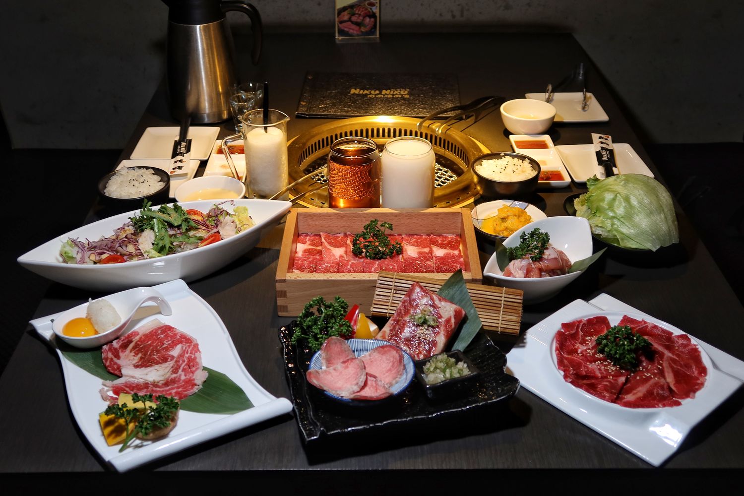 【台中燒肉推薦】NikuNiku 台中肉肉燒肉朝馬店，厚切黑毛牛排鮮嫩帶汁，必吃特製絕品燒肉銷魂美味! @混血珊莎的奇幻旅程