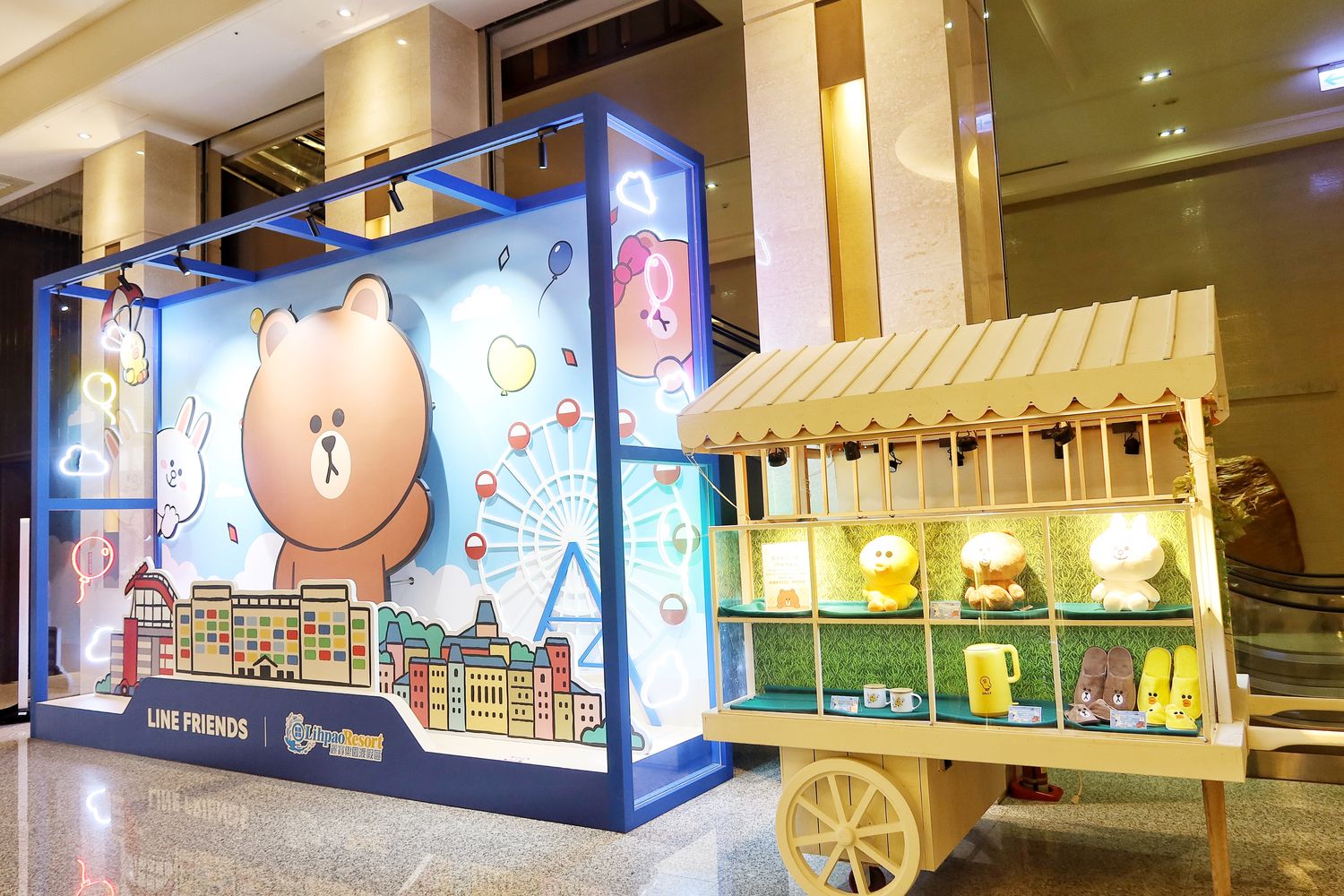 【台中麗寶住宿】福容大飯店麗寶樂園，附設兒童遊戲室.戶外泳池，自助早餐超豐盛，走出門就能玩樂園.搭摩天輪.逛outlet! @混血珊莎的奇幻旅程