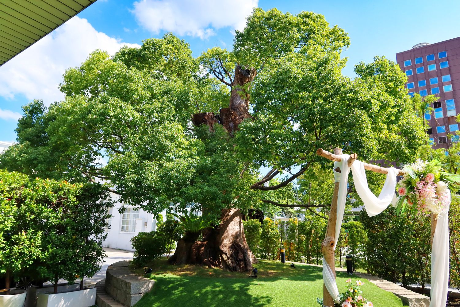 【桃園婚宴會館】青青格麗絲莊園，歐式花園戶外婚禮夢幻爆表，搭配高CP值全包式套裝方案，輕鬆實現夢想中的婚禮! @混血珊莎的奇幻旅程