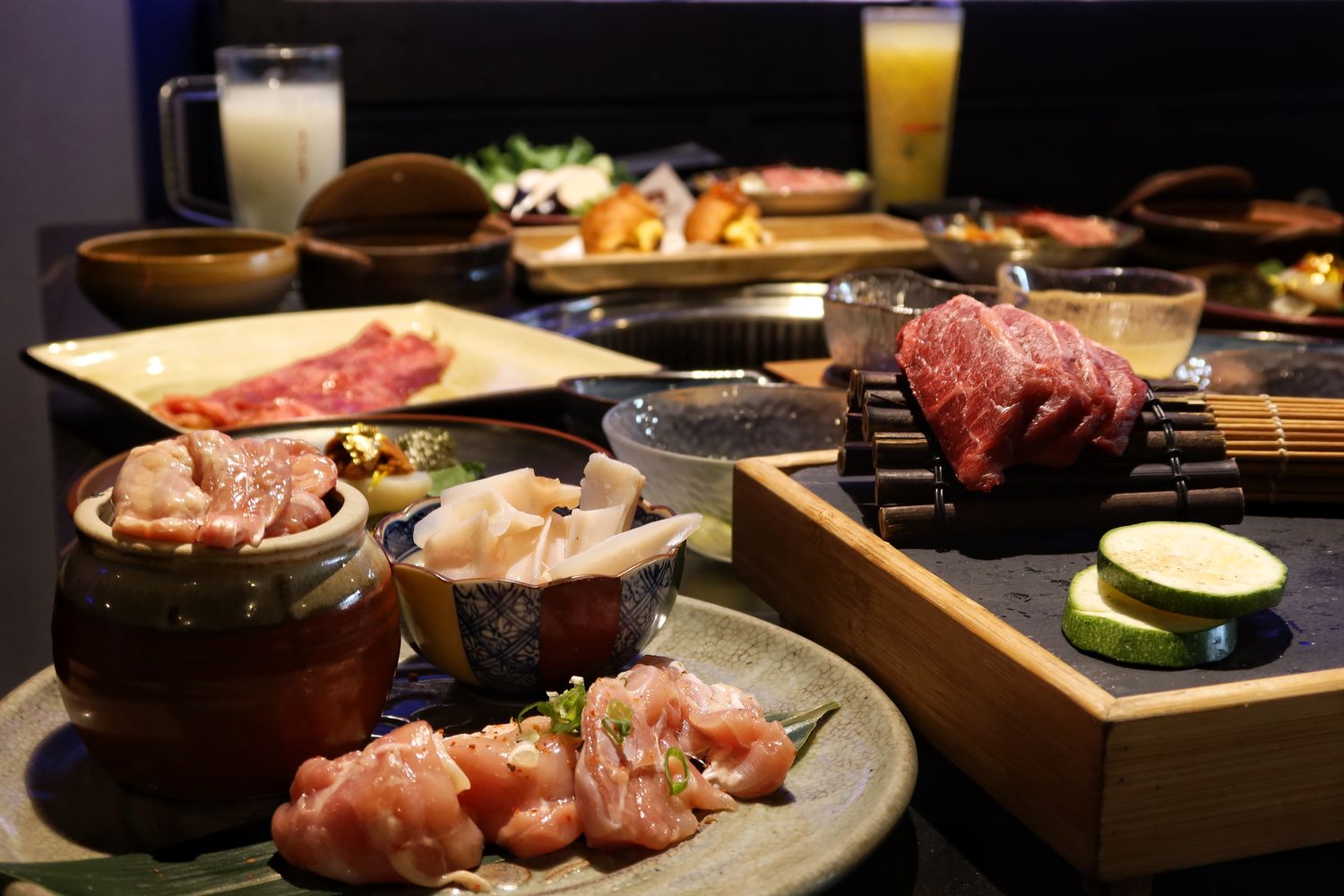 【新竹東區美食】山上走走日式無菜單燒肉專門店，超夢幻水族館餐廳，新竹無菜單料理推薦! @混血珊莎的奇幻旅程