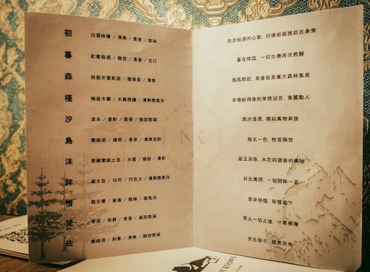 【台中酒吧推薦】Nobody Knows Bar 無人知曉|隱身在巷弄內的老宅酒吧，創意調酒搭配復古台菜料理 @混血珊莎的奇幻旅程