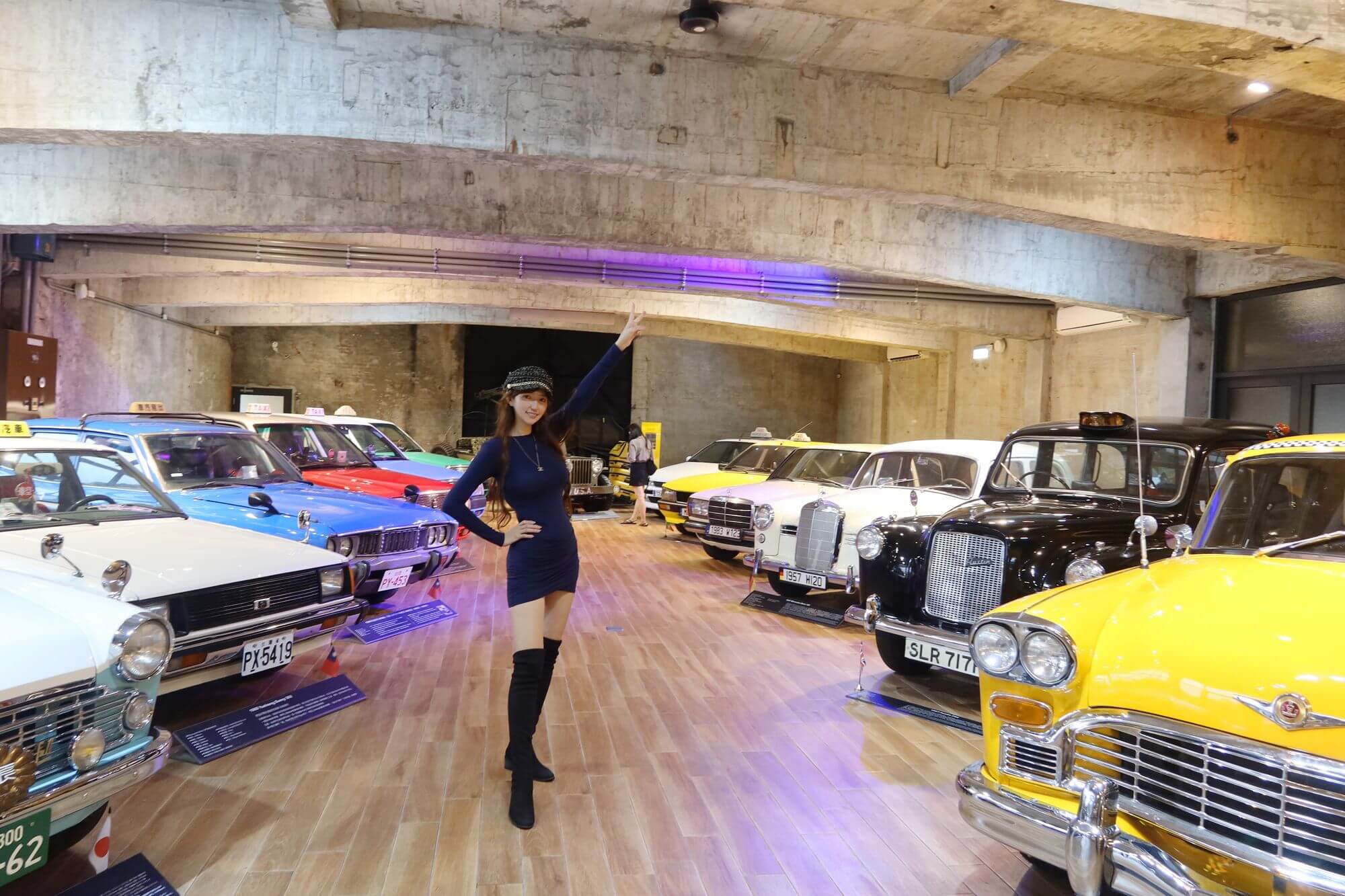 【宜蘭蘇澳景點】計程車博物館TAXI Museum，收藏各國經典古董車，還有碰碰車可以玩! @混血珊莎的奇幻旅程