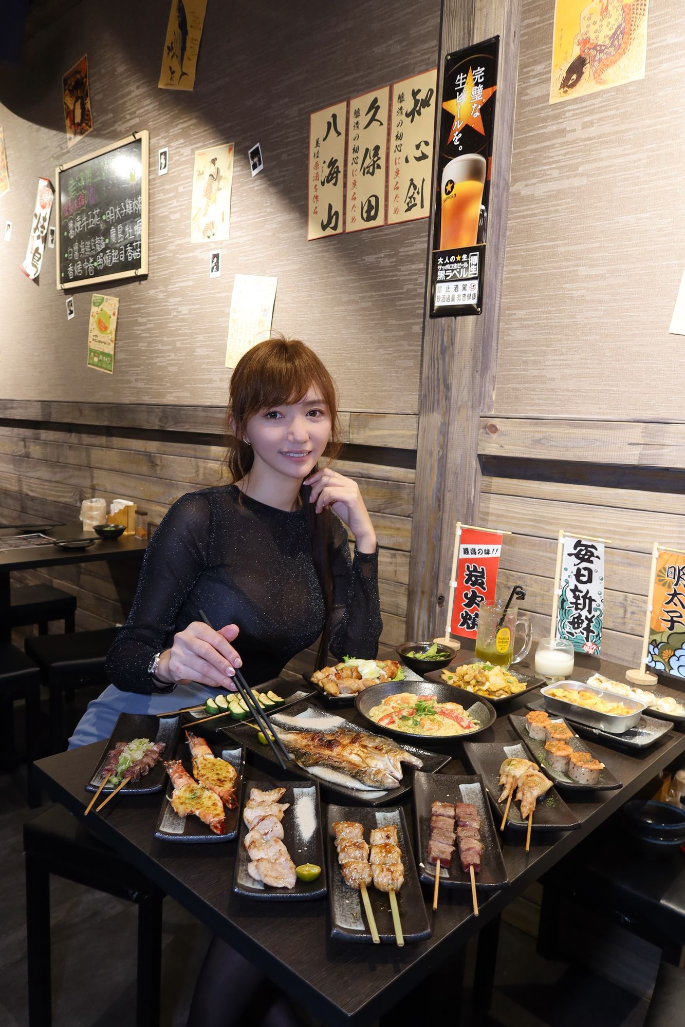【三重居酒屋推薦】老串角居酒屋三重，日系氛圍搭配美味炭火串燒! @混血珊莎的奇幻旅程