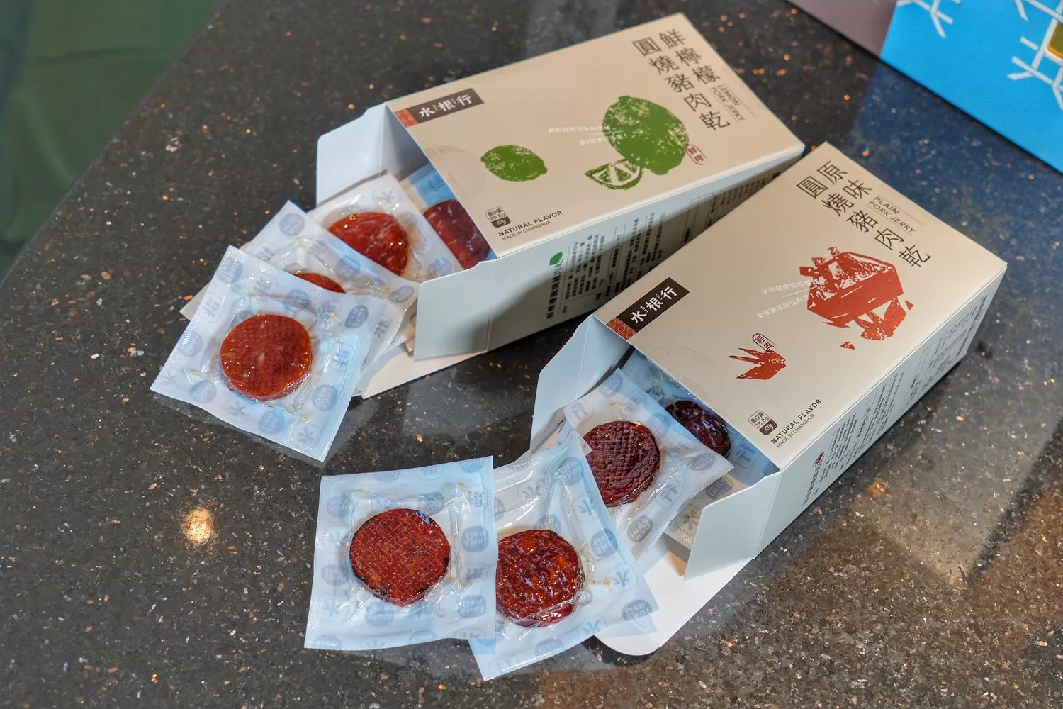 【水根肉乾】彰化傳承三代老店水根行，2024 新春共好禮盒，讓你送禮直達心坎! @混血珊莎的奇幻旅程