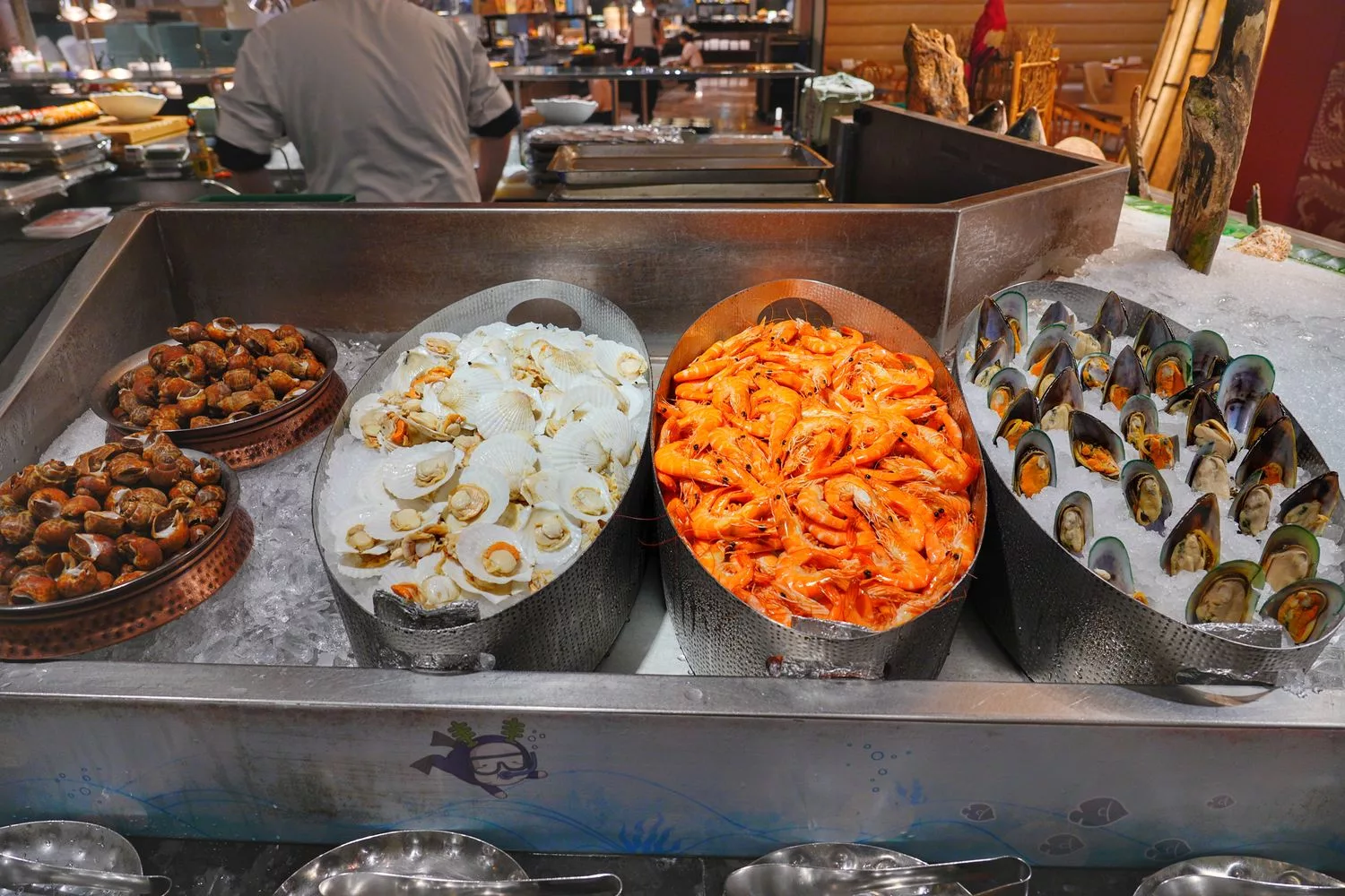 大直吃到飽｜豐FOOD海陸百匯，大直典華自助餐，龍蝦之夜吃到飽(菜色價格) @混血珊莎的奇幻旅程