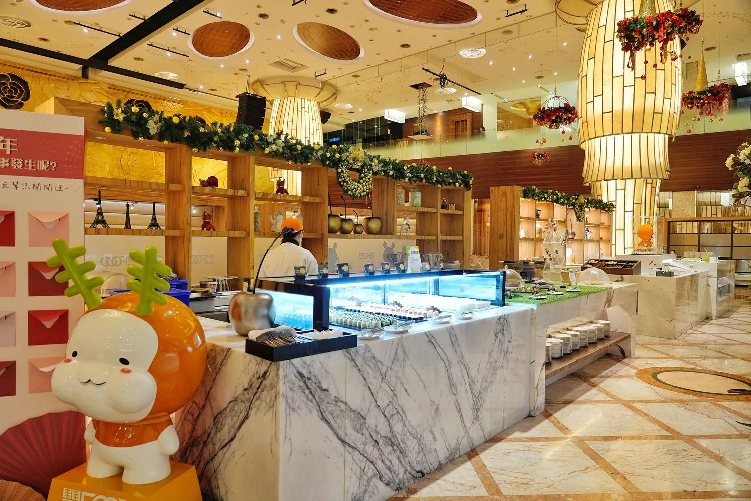 大直吃到飽｜豐FOOD海陸百匯，大直典華自助餐，龍蝦之夜吃到飽(菜色價格) @混血珊莎的奇幻旅程