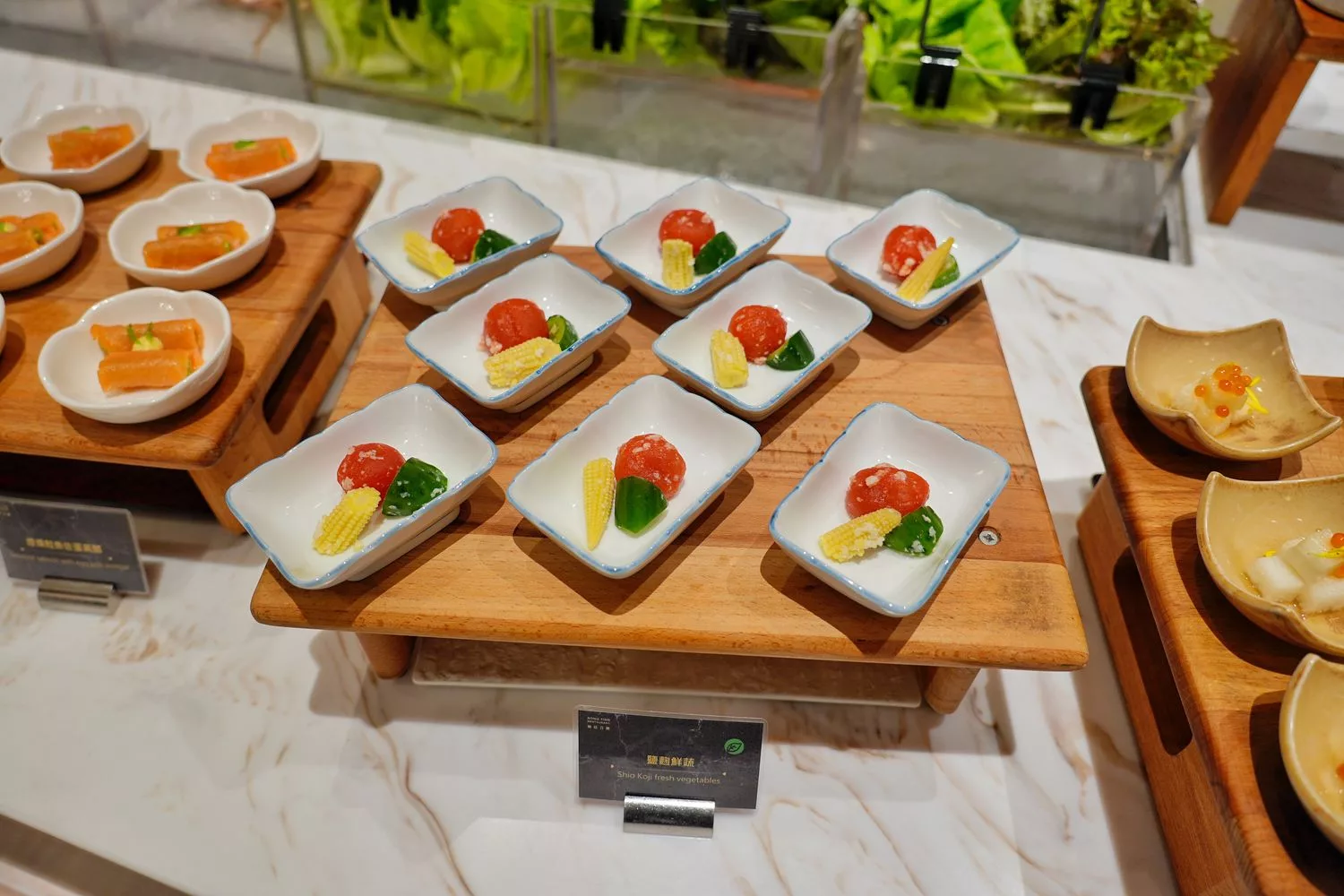 【禧榕軒大飯店自助餐】榕廷百匯餐廳會席料理半自助吃到飽，大推鰻魚三食膳! @混血珊莎的奇幻旅程