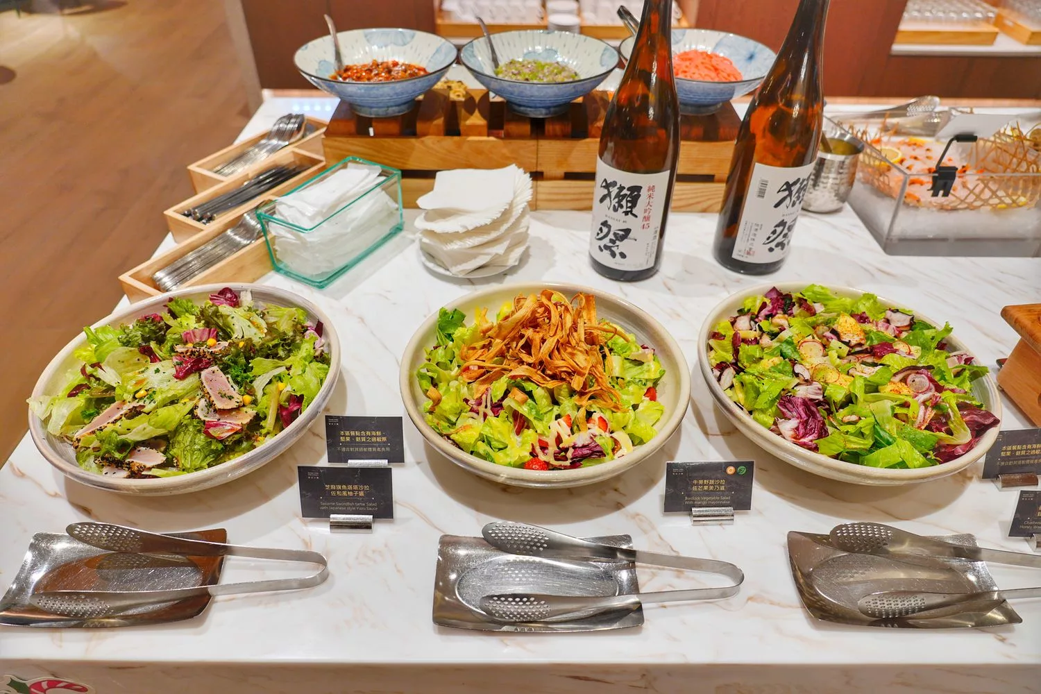 【禧榕軒大飯店自助餐】榕廷百匯餐廳會席料理半自助吃到飽，大推鰻魚三食膳! @混血珊莎的奇幻旅程