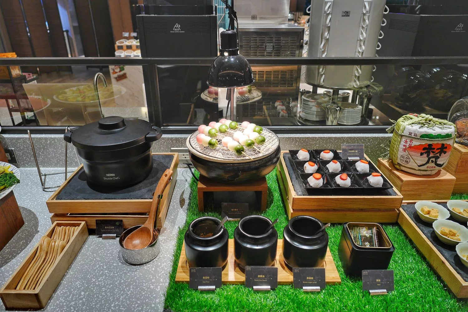 【禧榕軒大飯店自助餐】榕廷百匯餐廳會席料理半自助吃到飽，大推鰻魚三食膳! @混血珊莎的奇幻旅程
