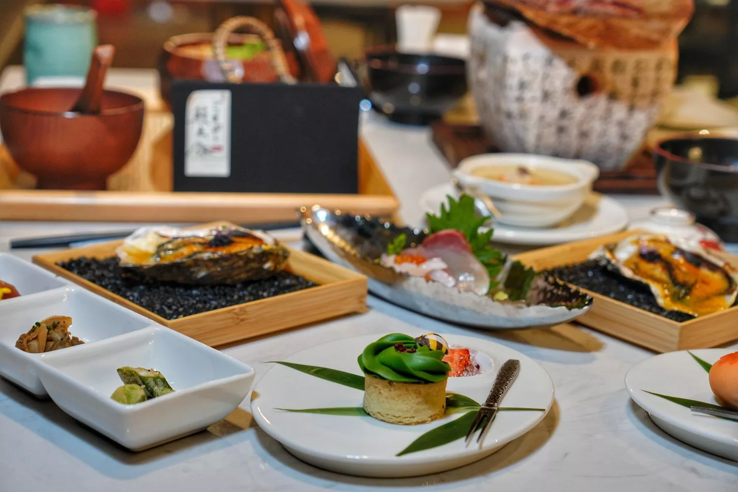 【禧榕軒大飯店自助餐】榕廷百匯餐廳會席料理半自助吃到飽，大推鰻魚三食膳! @混血珊莎的奇幻旅程