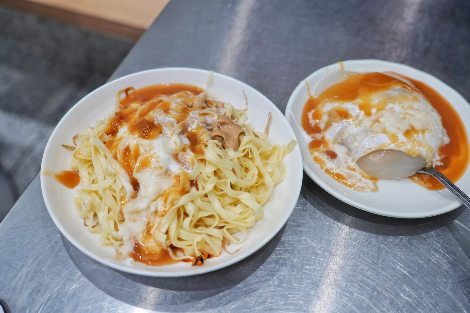 【嘉義黃記涼麵涼圓】在地40年知名老店，招牌嘉義涼麵美乃滋!(交通菜單) @混血珊莎的奇幻旅程