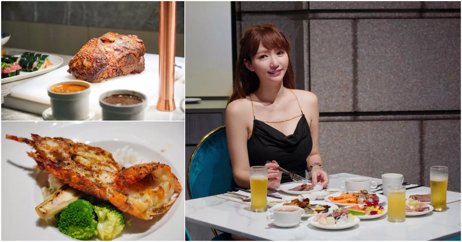 【漢普頓酒店自助餐】洛可可茶苑，豪華主餐龍蝦/鮑魚/魚翅羹，肋眼牛排炙燒握壽司無限爽吃! @混血珊莎的奇幻旅程