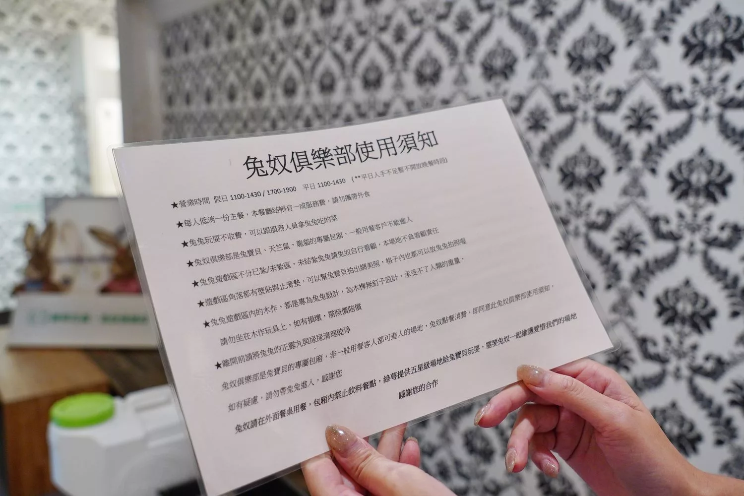 【台中北屯美食】綠萼159地中海南法料理，親子/寵物友善，還有超萌店兔坐鎮! @混血珊莎的奇幻旅程
