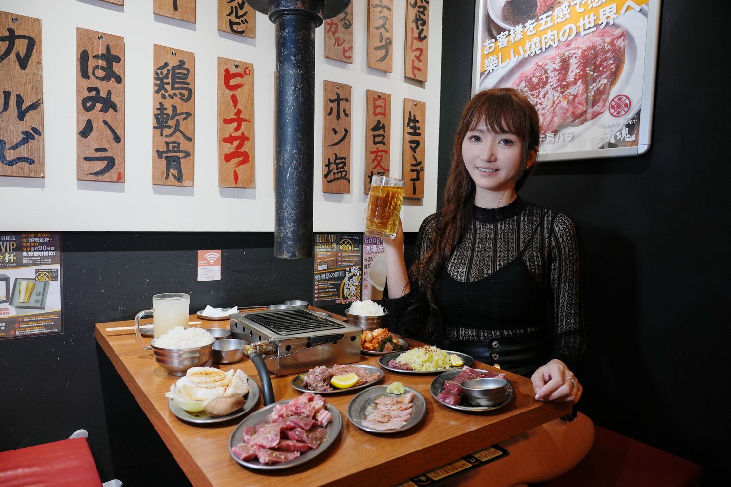 大阪燒肉 燒魂yakikon大安本店｜東區超夯純正日本燒肉! @混血珊莎的奇幻旅程
