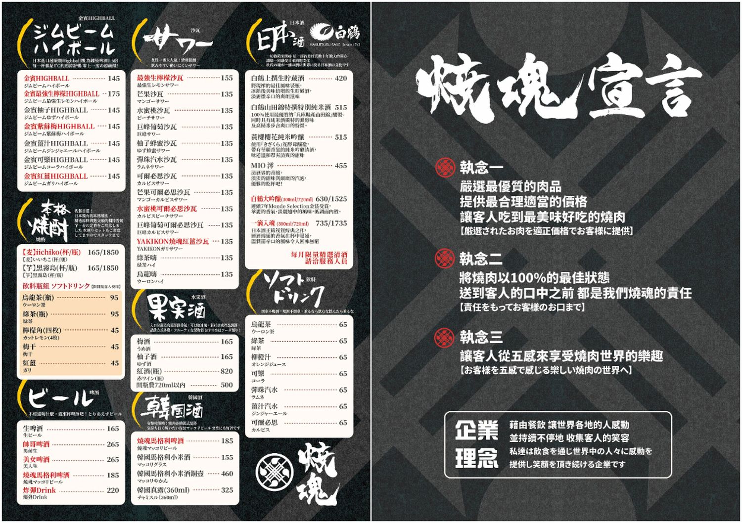 大阪燒肉 燒魂yakikon大安本店｜東區超夯純正日本燒肉! @混血珊莎的奇幻旅程