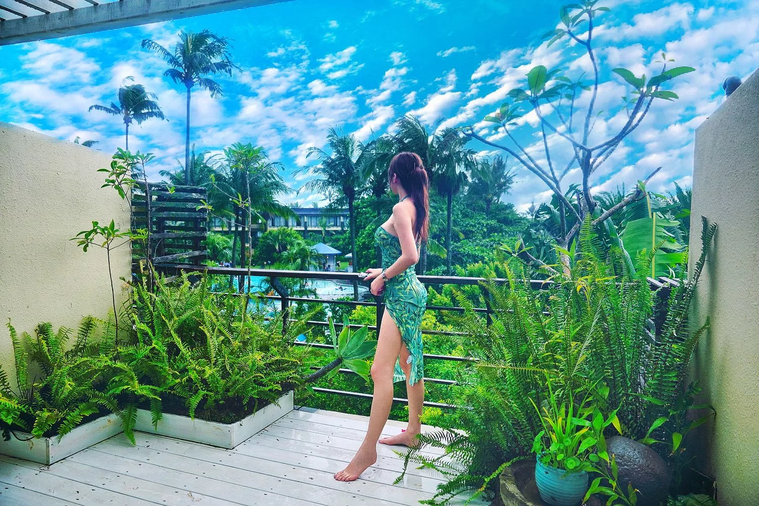 【墾丁凱撒一泊二食】海洋風景緻客房，晚餐自助buffet吃到飽! @混血珊莎的奇幻旅程