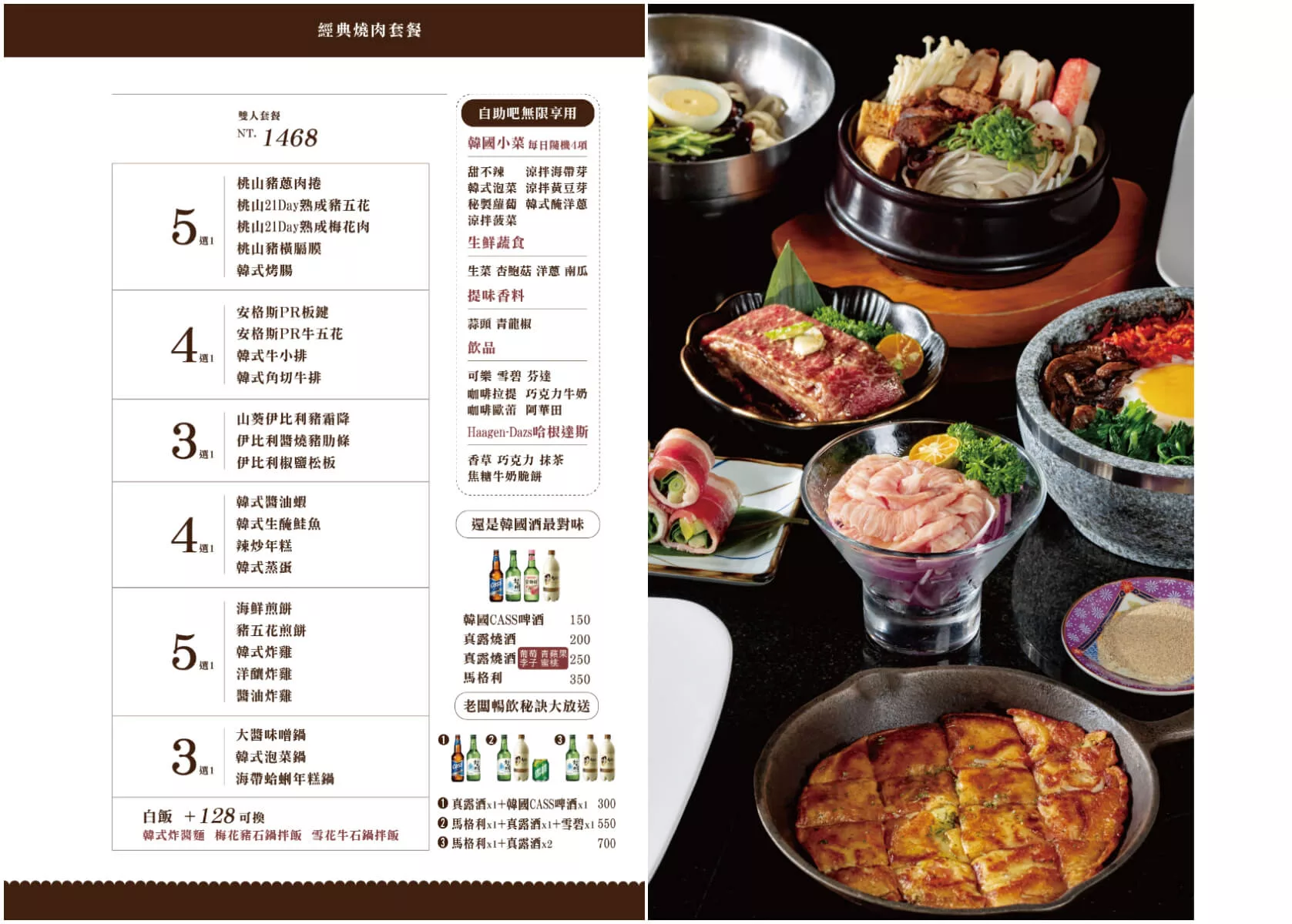 【花蓮韓式料理】花蓮延壽亭，主打低溫熟成肉品，還有小菜飲品哈根達斯吃到飽! @混血珊莎的奇幻旅程