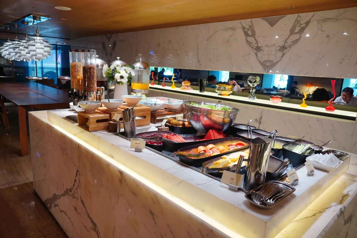 【慕軒飯店早餐】精緻早餐buffet吃到飽，現做黑松露炒蛋，敦南林蔭美景第一排! @混血珊莎的奇幻旅程