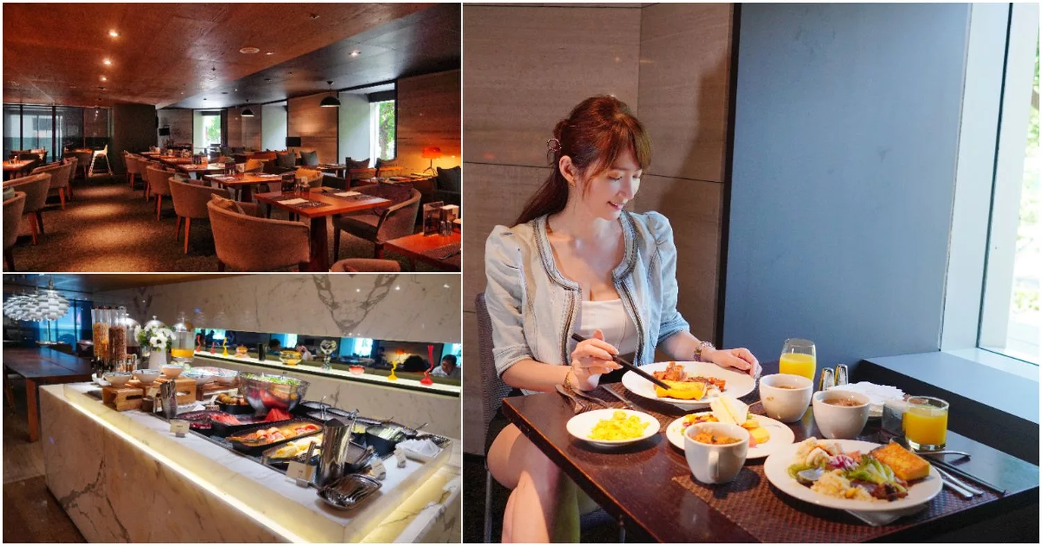【慕軒飯店早餐】精緻早餐buffet吃到飽，現做黑松露炒蛋，敦南林蔭美景第一排! @混血珊莎的奇幻旅程