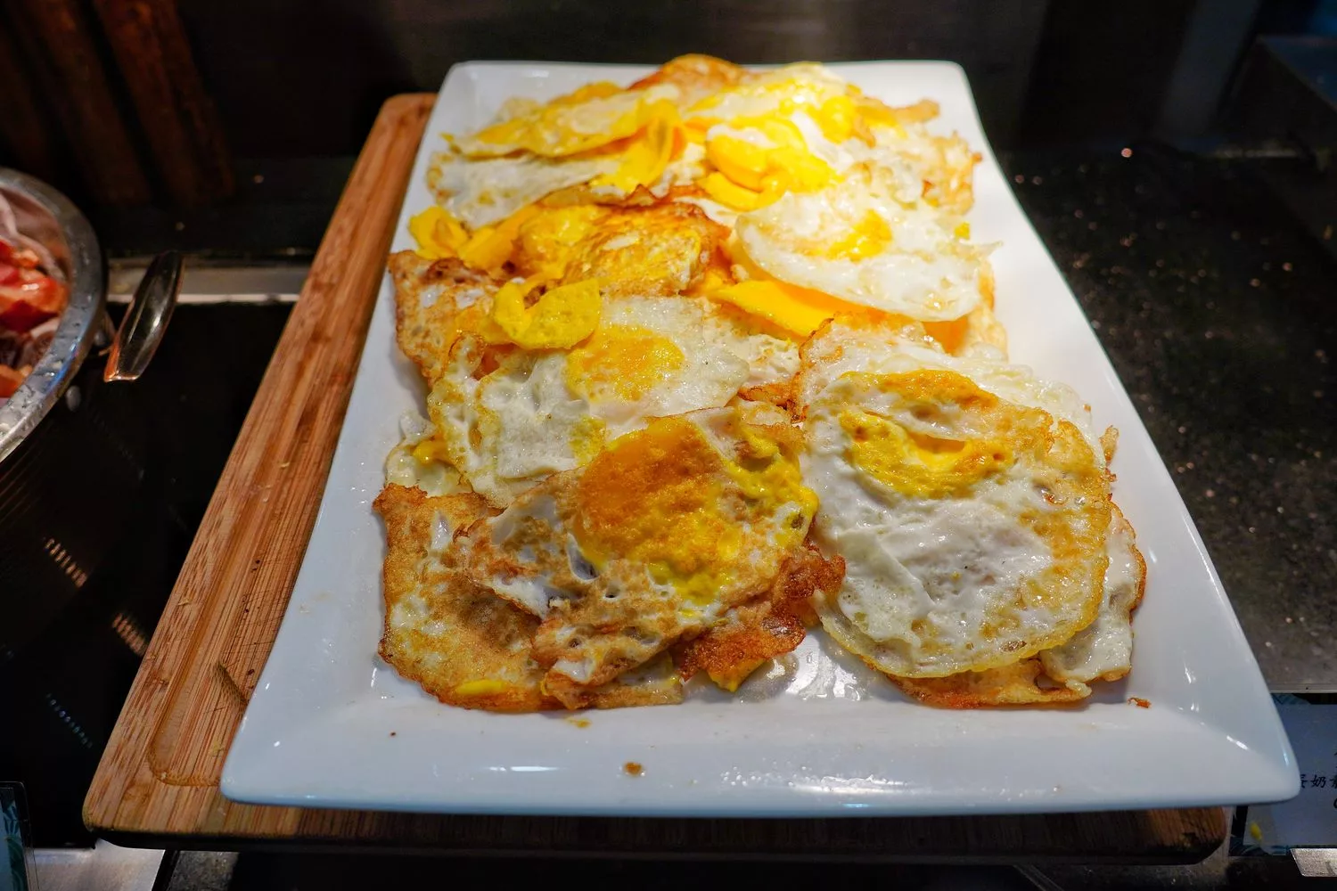 【墾丁凱撒早餐】現燙牛肉湯/現做歐姆蛋鬆餅，中西式餐點豐富又好吃! @混血珊莎的奇幻旅程