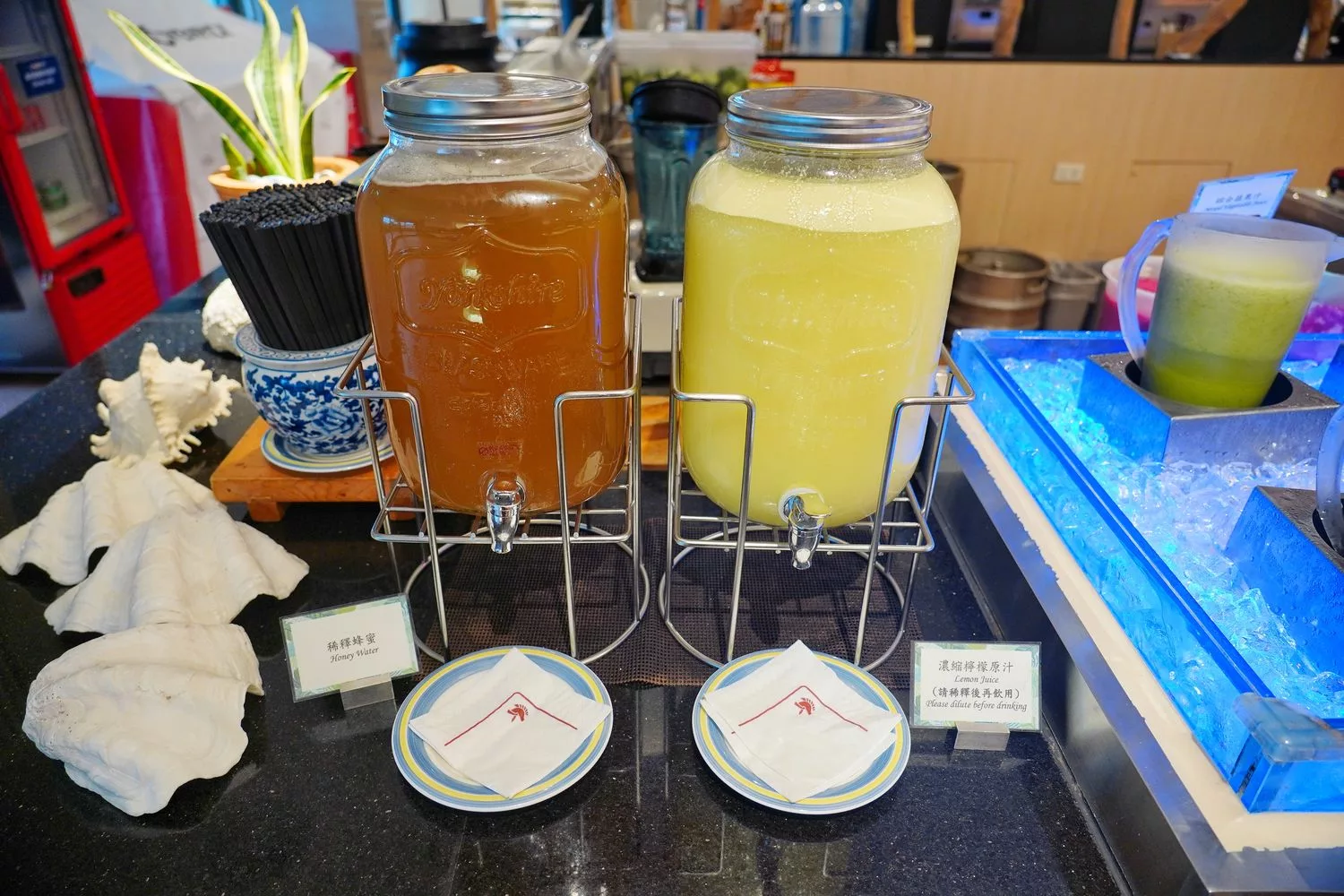【墾丁凱撒早餐】現燙牛肉湯/現做歐姆蛋鬆餅，中西式餐點豐富又好吃! @混血珊莎的奇幻旅程